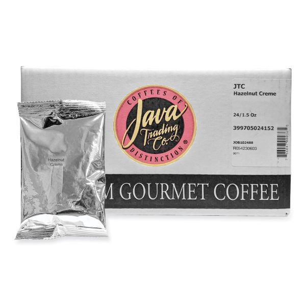 Coffee Portion Packs, 1.5oz Packs, French Roast, 42 Carton Fashion