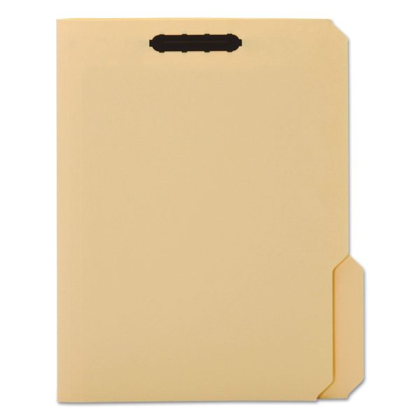 Top Tab Fastener Folder, 0.75  Expansion, 2 Fasteners, Letter Size, Manila Exterior, 50 Box Online now