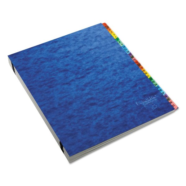 Expanding Desk File, 23 Dividers, Alpha Index, Letter Size, Blue Cover Discount