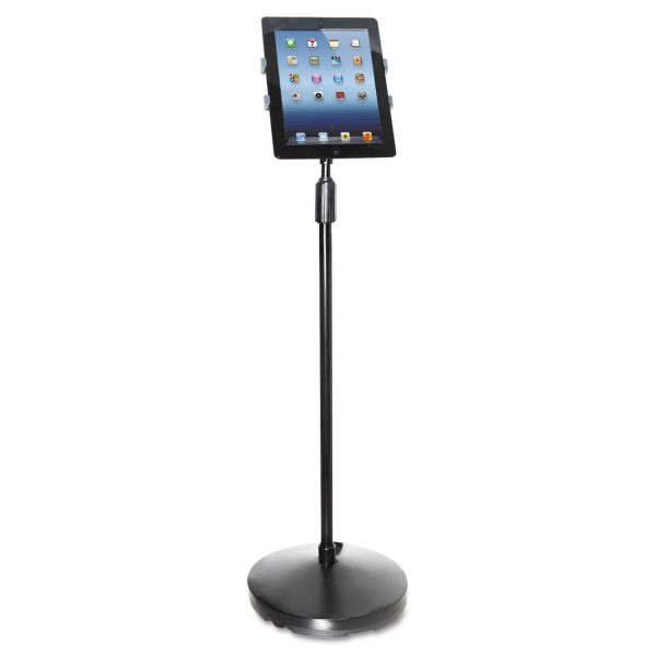 Floor Stand for iPad and Other Tablets, Black For Sale - Image 2