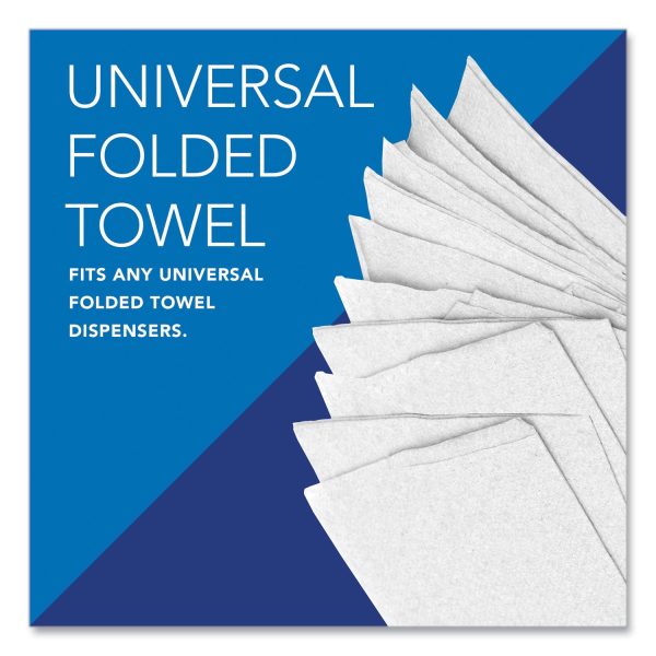 Essential Multi-Fold Towels 100% Recycled, 1-Ply, 9.2 x 9.4, White, 250 Pack, 16 Packs Carton Hot on Sale - Image 5