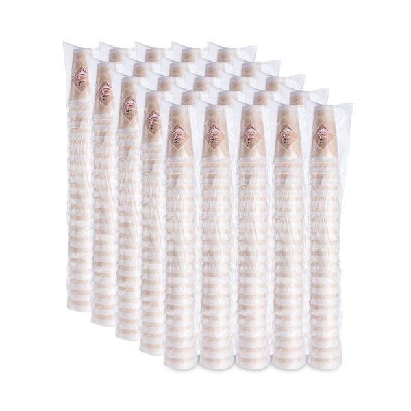 Cafe G Foam Hot Cold Cups, 20 oz, Brown Red White, 500 Carton Supply - Image 3
