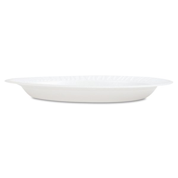 Concorde Foam Plate, 9  dia, White, 125 Pack, 4 Packs Carton For Sale - Image 2