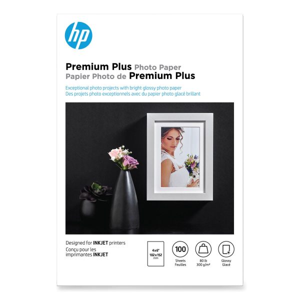 Premium Plus Photo Paper, 11.5 mil, 4 x 6, Glossy White, 100 Pack Discount - Image 3