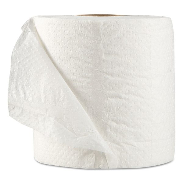 Standard Bath Tissue, Septic Safe, Individually Wrapped Rolls, 1-Ply, White, 1,000 Sheets Roll, 96 Wrapped Rolls Carton Hot on Sale - Image 3