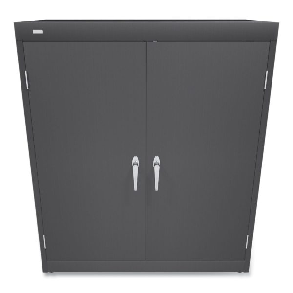 Assembled Storage Cabinet, 36w x 18.13d x 41.75h, Charcoal on Sale - Image 2