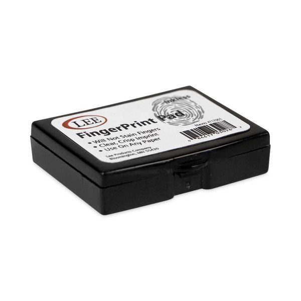 Inkless Fingerprint Pad, 2.25  x 1.75 , Black Sale - Image 3