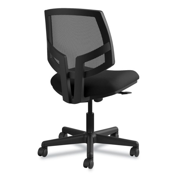 Volt Series Mesh Back Task Chair with Synchro-Tilt, Supports Up to 250 lb, 17.75  to 21.88  Seat Height, Black Fashion - Image 5