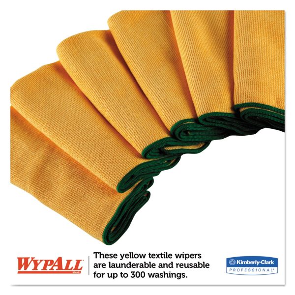 Microfiber Cloths, Reusable, 15.75 x 15.75, Yellow, 24 Carton Online - Image 4