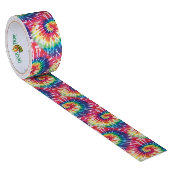 Colored Duct Tape, 3  Core, 1.88  x 10 yds, Multicolor Love Tie Dye Hot on Sale - Image 3