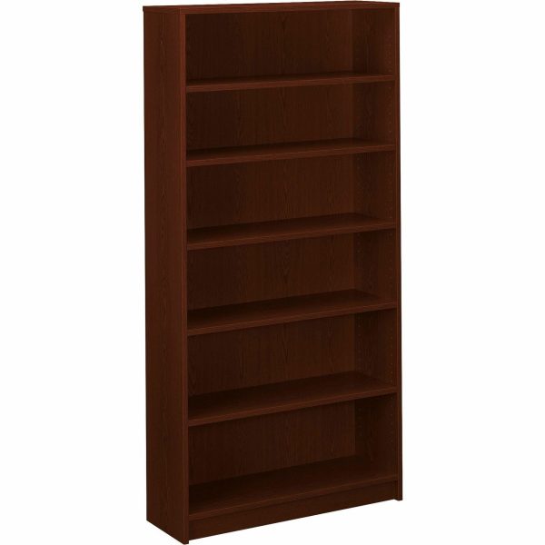 HON 1870 H1876 Bookcase - 36  x 11.5 72.6  - 6 Shelve(s) - Finish: Mahogany For Sale