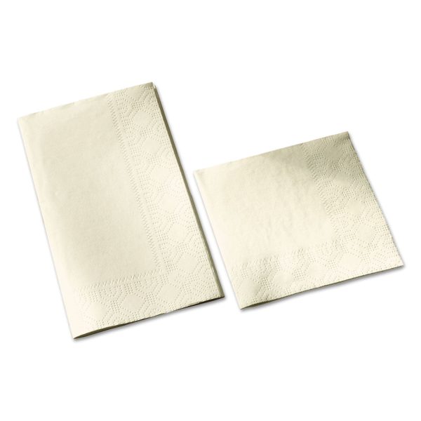 Dinner Napkins, 2-Ply, 15 x 17, White, 1000 Carton Online now - Image 3