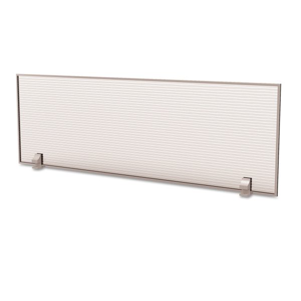 Trento Line Dividing Panel, Polycarbonate, 47.13w x 1.75d x 15.5h, Translucent Sale - Image 5