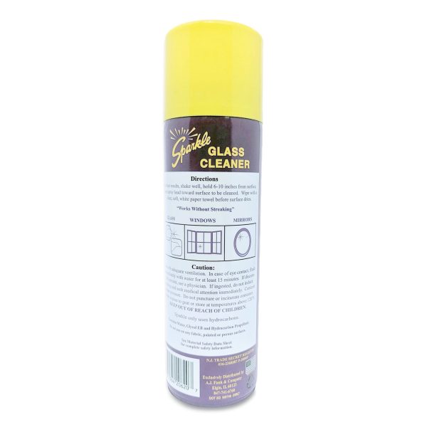 Glass Cleaner, 20 oz Aerosol Spray, 12 Carton Discount - Image 3