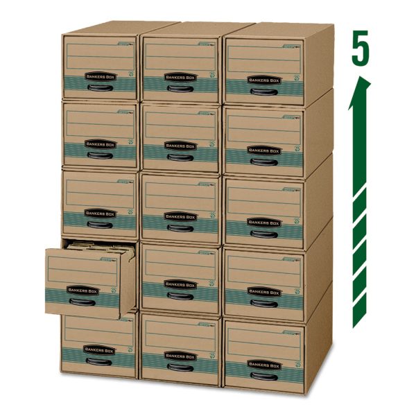 STOR DRAWER STEEL PLUS Extra Space-Savings Storage Drawers, Legal Files, 16.75  x 25.5  x 11.5 , Kraft Green, 6 Carton Discount - Image 2