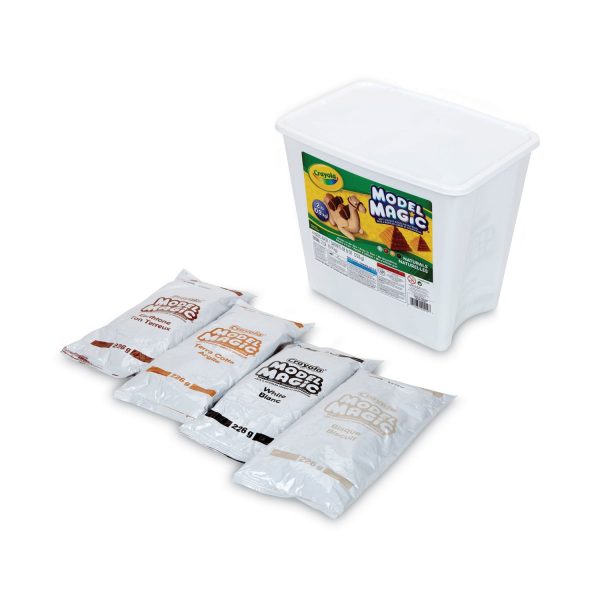 Model Magic Modeling Compound, 8 oz Packs, 4 Packs, Assorted Natural Colors, 2 lbs For Sale - Image 2