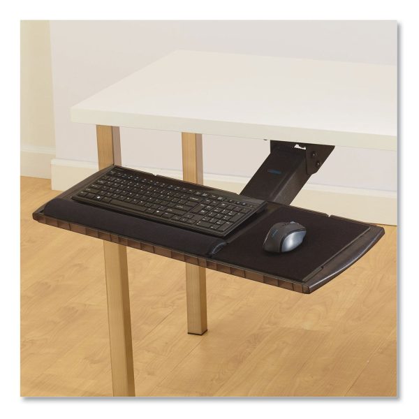 Adjustable Keyboard Platform with SmartFit System, 21.25w x 10d, Black Online now