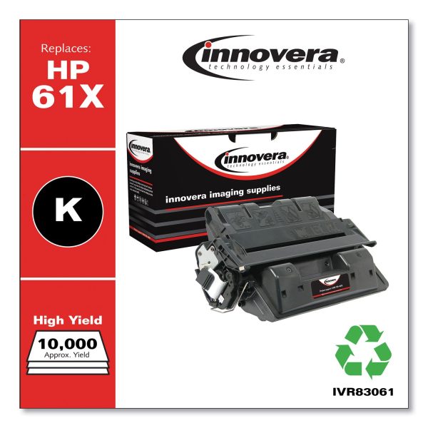 Remanufactured Black High-Yield Toner, Replacement for 61X (C8061X), 10,000 Page-Yield For Discount - Image 2