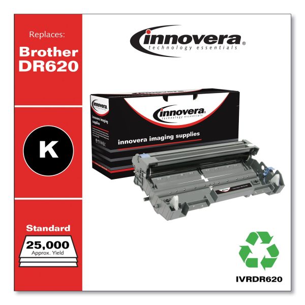 Remanufactured Black Drum Unit, Replacement for DR620, 25,000 Page-Yield on Sale - Image 2