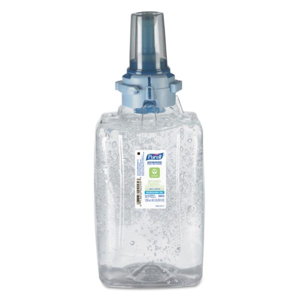 Advanced Hand Sanitizer Green Certified Gel Refill, For ADX-12 Dispensers, 1,200 mL, Fragrance-Free, 3 Carton Online - Image 2