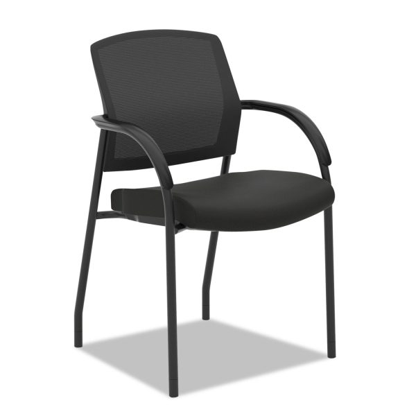 Lota Series Guest Side Chair, 23  x 24.75  x 34.5 , Black Seat, Black Back, Black Base For Discount - Image 2