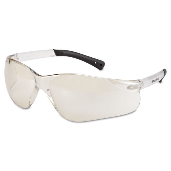 BearKat Safety Glasses, Frost Frame, Clear Mirror Lens, 12 Box Hot on Sale