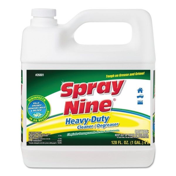 Heavy Duty Cleaner Degreaser Disinfectant, Citrus Scent, 1 gal Bottle For Cheap
