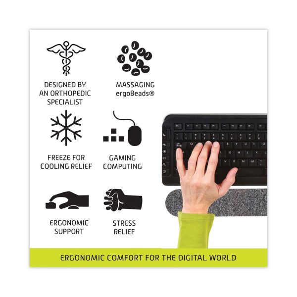 Keyboard Wrist Cushion, 10 x 6, Gray on Sale - Image 5