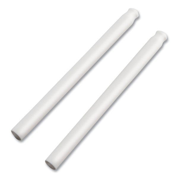 Clic Eraser Refills for Pentel Clic Erasers, Cylindrical Rod, White, 2 Pack Online now