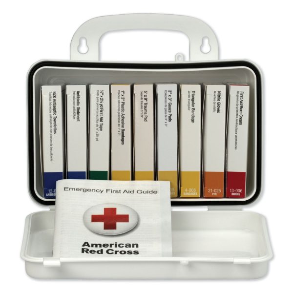 ANSI-Compliant First Aid Kit, 64 Pieces, Plastic Case Sale - Image 2