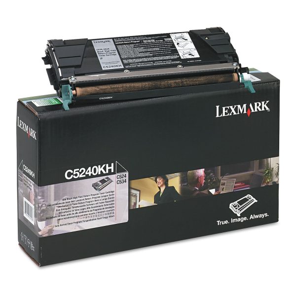 C5240KH Return Program High-Yield Toner, 8,000 Page-Yield, Black Cheap - Image 2