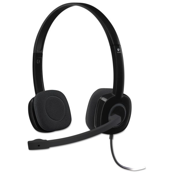 H151 Binaural Over The Head Headset, Black Online Sale