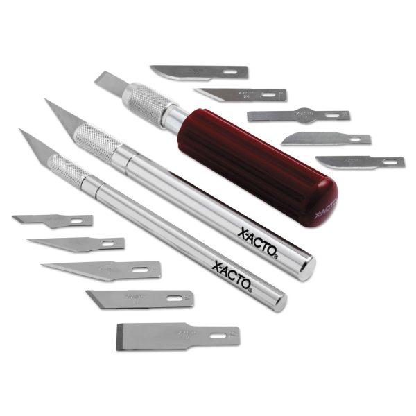 Knife Set, 3 Knives, 10 Blades, Carrying Case Online Hot Sale - Image 2