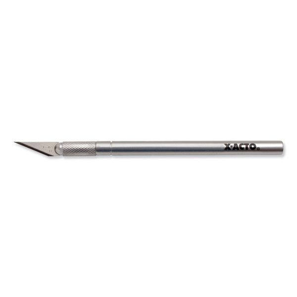 No. 1 Z-Series Precision Utility Knife with Replaceable Steel Blade, Safety Cap, Silver For Cheap - Image 3