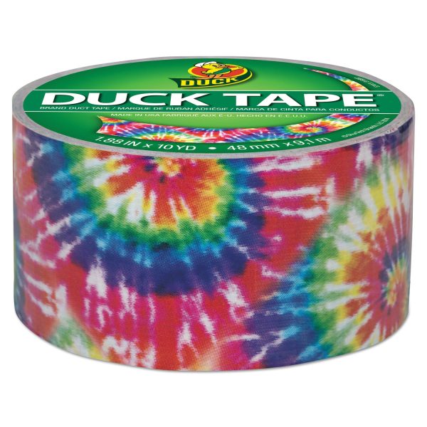 Colored Duct Tape, 3  Core, 1.88  x 10 yds, Multicolor Love Tie Dye Hot on Sale - Image 2