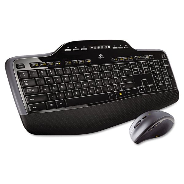 MK710 Wireless Keyboard + Mouse Combo, 2.4 GHz Frequency 30 ft Wireless Range, Black Cheap - Image 3