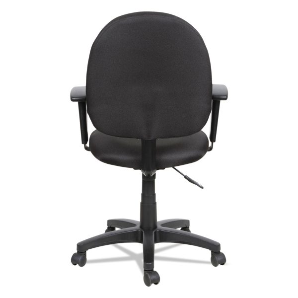Alera Essentia Series Swivel Task Chair with Adjustable Arms, Supports Up to 275 lb, 17.71  to 22.44  Seat Height, Black For Cheap - Image 3