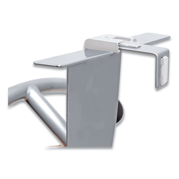 Hanger Shaped Partition Coat Hook, Metal Foam ABS, Silver Black For Cheap - Image 5