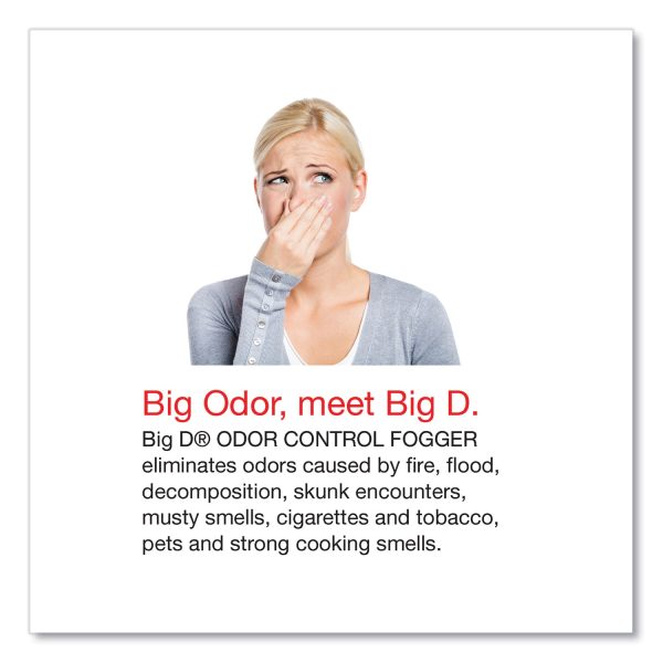 Odor Control Fogger, Original Scent, 5 oz Aerosol Spray, 12 Carton Online now - Image 2