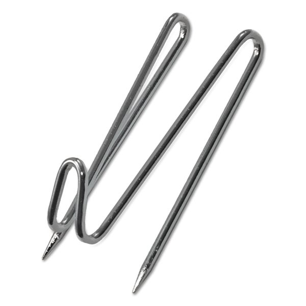 Panel Wall Wire Hooks, Silver, 25 Hooks Pack Hot on Sale