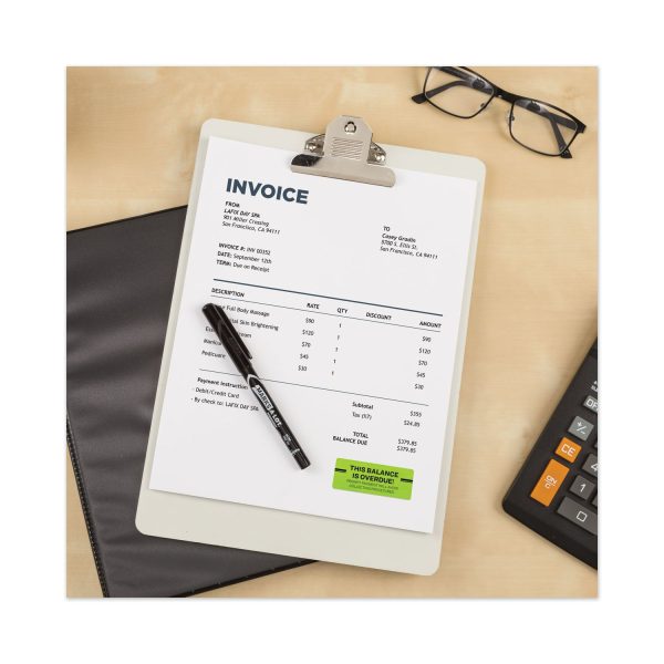 High-Visibility Permanent Laser ID Labels, 1 x 2.63, Asst. Neon, 450 Pack Sale - Image 5