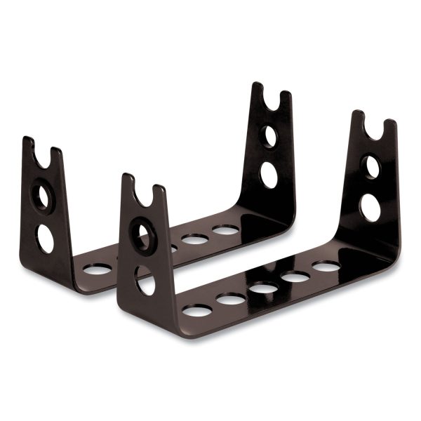 Metal Art Monitor Stand Risers, 4.75 x 8.75 x 2.5, Black Online now - Image 4