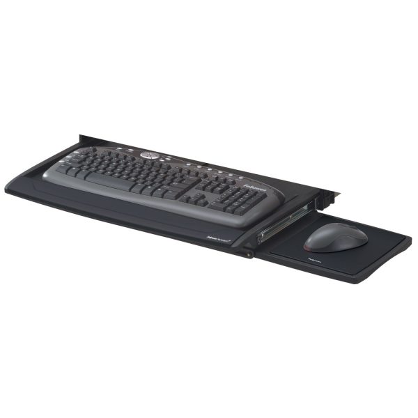 Deluxe Keyboard Drawer, 20.5w x 11.13d, Black on Sale