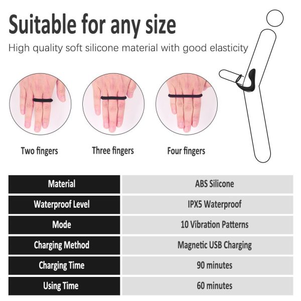 2 In1 Vibrator Anal Plug 10 Vibration Modes Fashion - Image 4