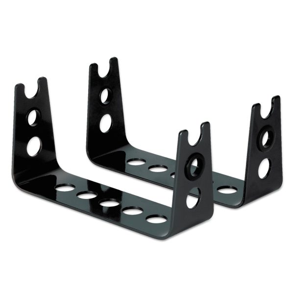 Metal Art Monitor Stand Risers, 4.75 x 8.75 x 2.5, Black Online now