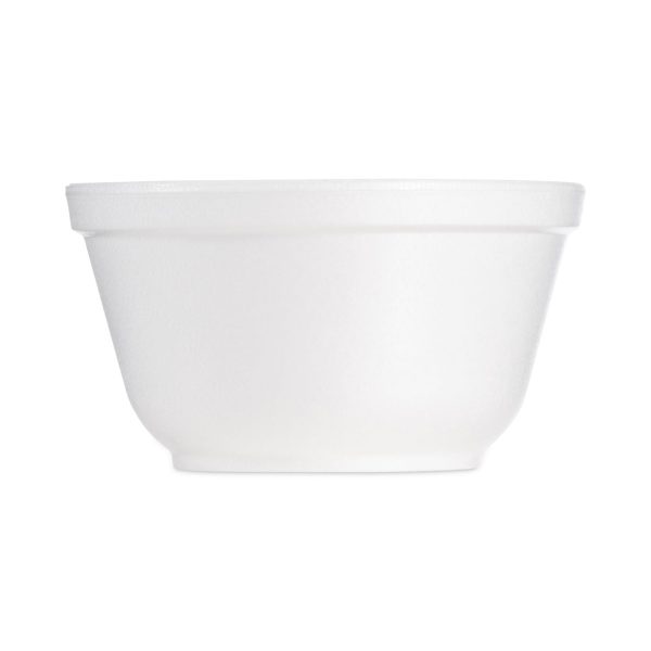 Foam Bowls, 10 oz, White, 50 Pack, 20 Packs Carton Discount - Image 3