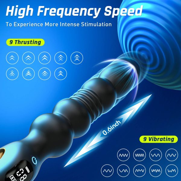 Potiphar| App Control Thrusting and Vibrating Anal Vibrator Cheap - Image 2
