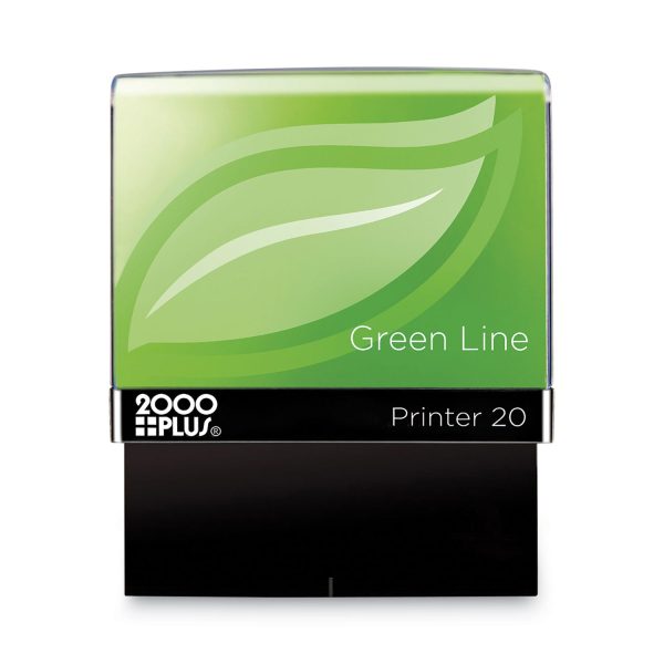 Green Line Message Stamp, Paid, 1.5 x 0.56, Red Online Hot Sale - Image 3