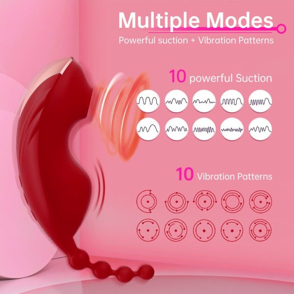 10 Vibration 10 Suction Clit Vibrators Online - Image 3
