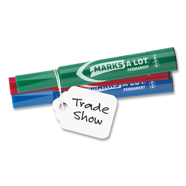 Medium-Weight White Marking Tags, 1.75 x 1.09, 1,000 Box For Sale - Image 5
